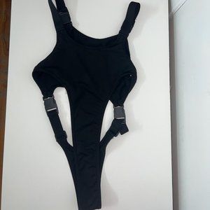 Black bodysuit - small